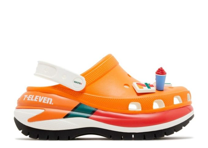 7-Eleven x Mega Crush Clog “Orange”