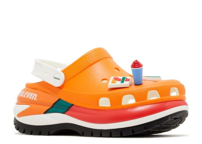 7-Eleven x Mega Crush Clog “Orange”