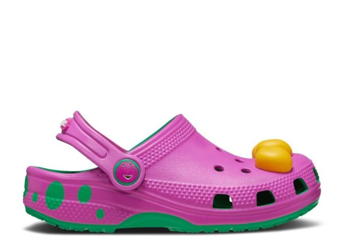 Barney x Classic Clog Toddler