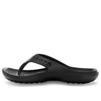 Crocs Baya Flat Flip-Flops Black 11999-001