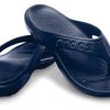 Crocs Baya Light Cozy Flat Flip-Flops Deep Blue 11999-410