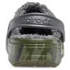 Crocs Baya Lined Clog Printing Fleece Lined Unisex Camouflage Slippers 205975-97G