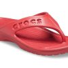 Crocs Baya Minimalistic Casual Flat Flip-Flops Red 11999-6EN
