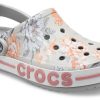 Crocs Bayaband Beach light grey Flowers Sandals 206232-0GN