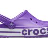 Crocs Bayaband Clog Wear-Resistant Cozy Beach Sports Unisex Purple Sandals 205089-520