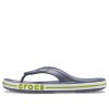 Crocs Bayaband Flip Non-Slip Wear-Resistant Casual Gray Green Slippers “Grey Green” 205393-0A3