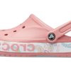 Crocs Bayaband Printing Sandals Pink Unisex 206233-682