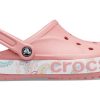Crocs Bayaband Printing Sandals Pink Unisex 206233-682