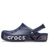 Crocs Bayaband Printing Sandals Unisex Blue 206233-410