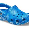 Crocs Beach Blue Marble Sandals 206867-4KG