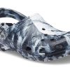Crocs Beach Marble Unisex Black White Sandals “Black White” 206867-103