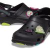 Crocs Classic All-Terrain Clog Minimalistic Casual Unisex Black Sandals 207340-001