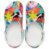 Crocs Classic Beach Sandals Unisex Multi-Color White 207849-94S Crocs Classic Beach Sandals Unisex Multi-Color White 207849-94S