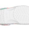 Crocs Classic Beach Sandals Unisex Multi-Color White 207849-94S Crocs Classic Beach Sandals Unisex Multi-Color White 207849-94S