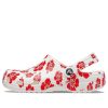 Crocs Classic Beach Sandals Unisex Red White 207849-1AZ