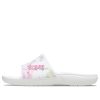 Crocs Classic Bleach Dye Slides “White Pink” 207411-94S