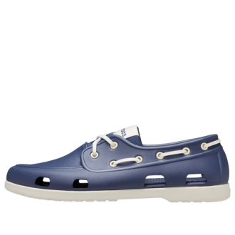 Crocs Classic Boat Shoes “Blue White” 206338-46K