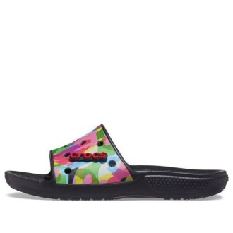 Crocs Classic Bubble Block Slides “Black Multi” 207408-0C4 Crocs Classic Bubble Block Slides “Black Multi” 207408-0C4