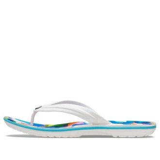 Crocs Classic Bubble Block Slides “White Multi” 207615-94S Crocs Classic Bubble Block Slides “White Multi” 207615-94S