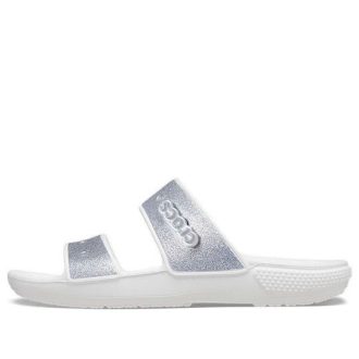 Crocs Classic Casual Fashion Unisex Silver Slippers 207769-90H Crocs Classic Casual Fashion Unisex Silver Slippers 207769-90H