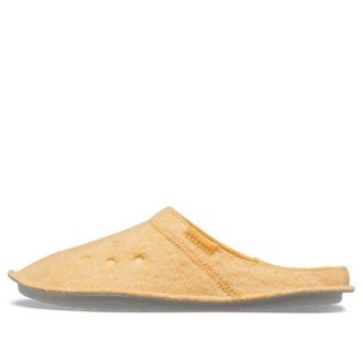 Crocs Classic Casual Thicken Stay Warm Unisex Yellow Slippers 203600-838 Crocs Classic Casual Thicken Stay Warm Unisex Yellow Slippers 203600-838