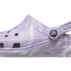 Crocs Classic Casual Unisex Purple Sandals 206867-5PT