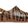 Crocs Classic clog Animal Printing Beach Tiger Stripes Yellow Sandals 206676-2ZF
