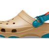 Crocs Classic Clog Beach Shoe Brown Yellow Unisex “Brown Yellow” 206340-265