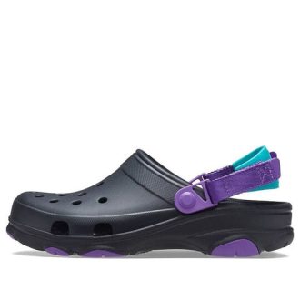 Crocs Classic Clog Black Purple Sandals “Black Purple” 206340-09V
