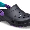Crocs Classic Clog Black Purple Sandals “Black Purple” 206340-09V