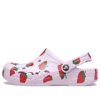 Crocs Classic Clog Casual Unisex Pink Strawberry Sandals 206230-6GD Crocs Classic Clog Casual Unisex Pink Strawberry Sandals 206230-6GD