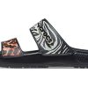 Crocs Classic Clog Cozy Unisex Black Multi-Color Slippers “Black” 207847-0C4
