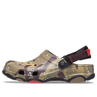 Crocs Classic Clog Desert Camouflage Beach Unisex Black Brown Sandals 207305-088 Crocs Classic Clog Desert Camouflage Beach Unisex Black Brown Sandals 207305-088