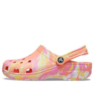 Crocs Classic Clog Marble Beach Sports Unisex Red Multi-Color Sandals “Red” 206867-83F Crocs Classic Clog Marble Beach Sports Unisex Red Multi-Color Sandals “Red” 206867-83F