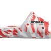 Crocs Classic Clog Marble Beach Unisex Red White Slippers “Red White” 206879-884 Crocs Classic Clog Marble Beach Unisex Red White Slippers “Red White” 206879-884