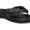Crocs Classic Crocs Flip Casual Flip-Flops Unisex Black 207713-001
