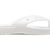Crocs Classic Crocs Flip Casual Flip-Flops Unisex White 207713-100