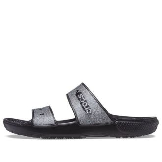 Crocs Classic Glitter II Sandal “Black” 207769-001