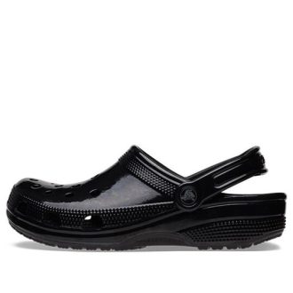 Crocs Classic High Shine Clog “Black” 209609-001