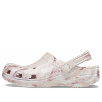 Crocs Classic Marbled Clogs “White Pink” 206867-6WS
