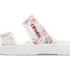 Crocs Classic Non-Slip Wear-Resistant Sports Slippers Unisex White 207350-94S Crocs Classic Non-Slip Wear-Resistant Sports Slippers Unisex White 207350-94S