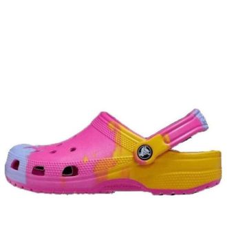 Crocs Classic Ombre Clogs “Pink Yellow Blue” 208275-6UC