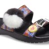 Crocs Classic Soft Sole Cozy Flat Heel Sports Slippers Unisex Black 207403-001 Crocs Classic Soft Sole Cozy Flat Heel Sports Slippers Unisex Black 207403-001