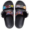 Crocs Classic Soft Sole Cozy Flat Heel Sports Slippers Unisex Black 207403-001 Crocs Classic Soft Sole Cozy Flat Heel Sports Slippers Unisex Black 207403-001