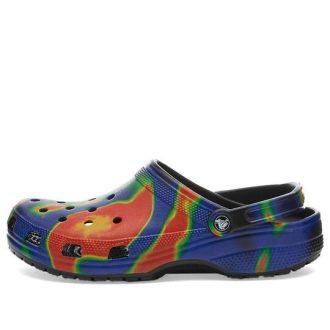 Crocs Classic Solarized Clogs “Blue Orange” 207556-089 Crocs Classic Solarized Clogs “Blue Orange” 207556-089