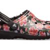 Crocs Classic Stay Warm Cozy Sports Unisex Black Red Sandals “Black Red” 205324-643