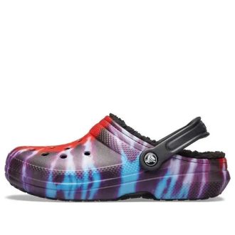 Crocs Classic Tie-Dye Lined Clog CCTDLC-MB Crocs Classic Tie-Dye Lined Clog CCTDLC-MB