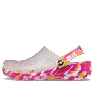 Crocs Classic Translucent Marbled Clogs “Transparent Pink” 207407-94S Crocs Classic Translucent Marbled Clogs “Transparent Pink” 207407-94S