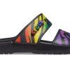 Crocs Classic Wear-Resistant Non-Slip Sports Slippers Unisex Black 207346-0C4