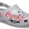 Crocs Coca Cola x Crocs Crossover Light X Outdoor Flat Heel Casual Sports Unisex Gray Sandals 207220-030